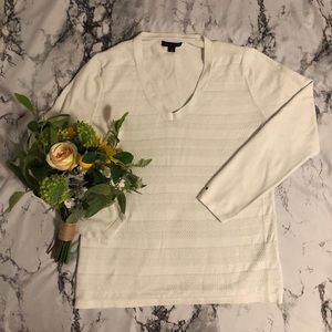 Comfy White Sweater
